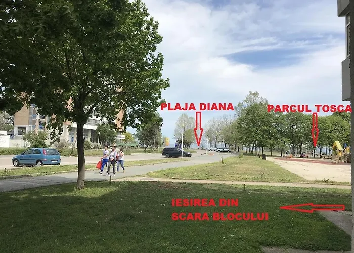 Langa Plaja Diana Apartmán Mangalia